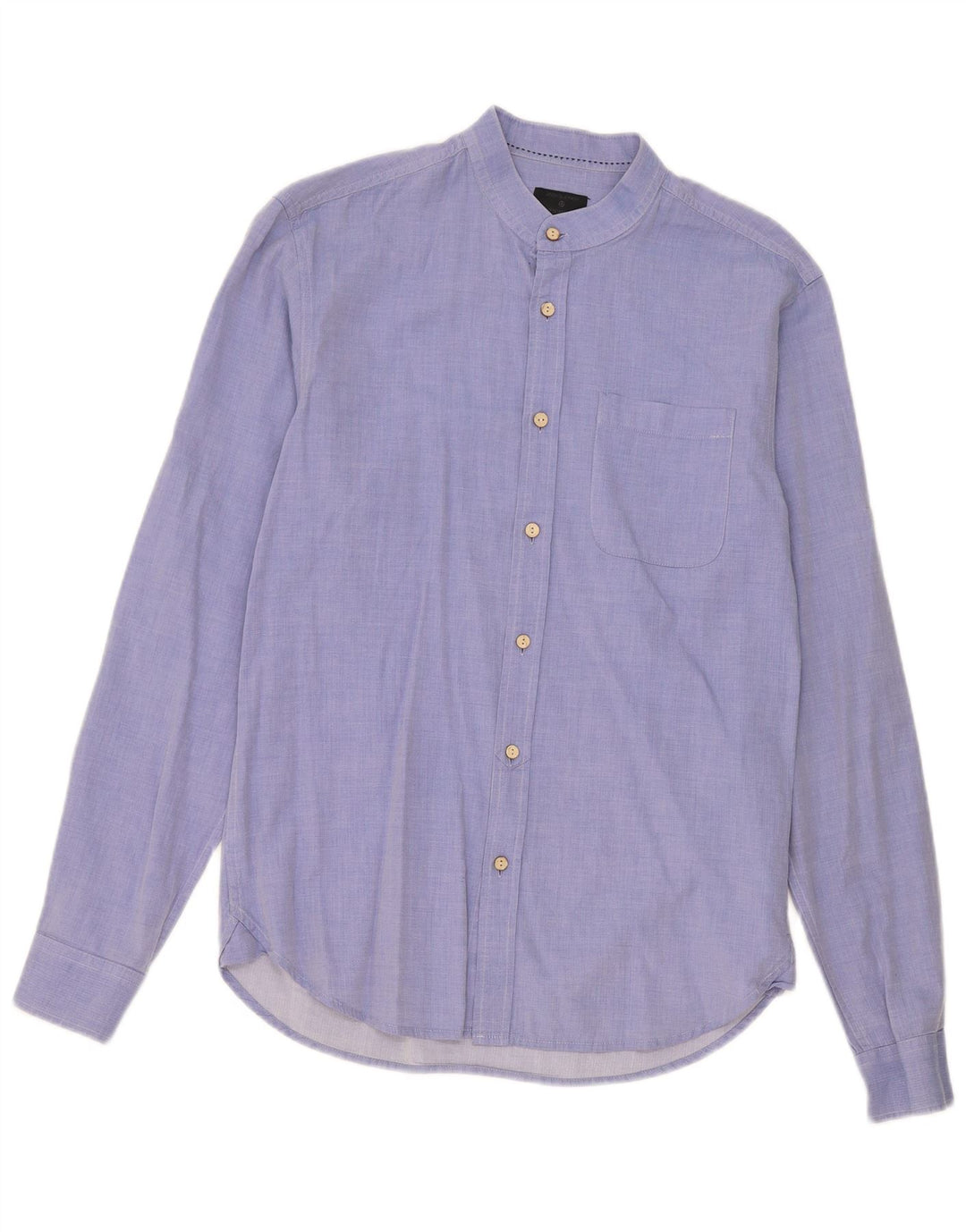 Camisa masculina Jack & Jones azul médio