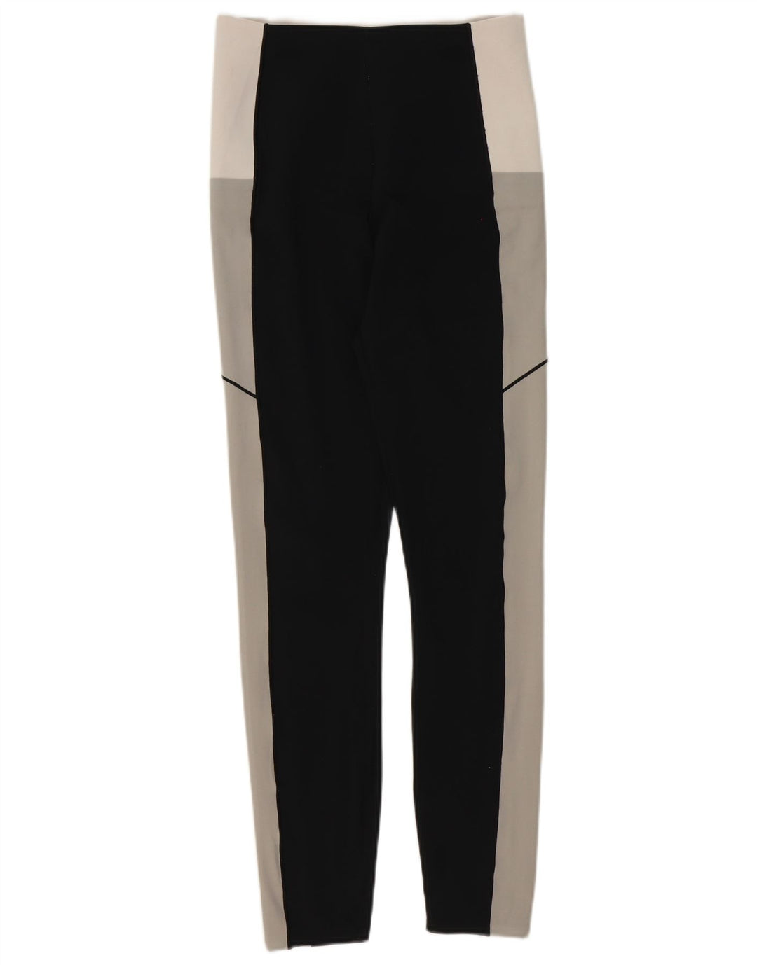 Leggings femininas suadas Betty UK 8 poliéster preto pequeno Colourblock