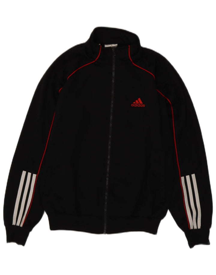 Casaco de treino adidas menino 13-14 anos preto poliéster
