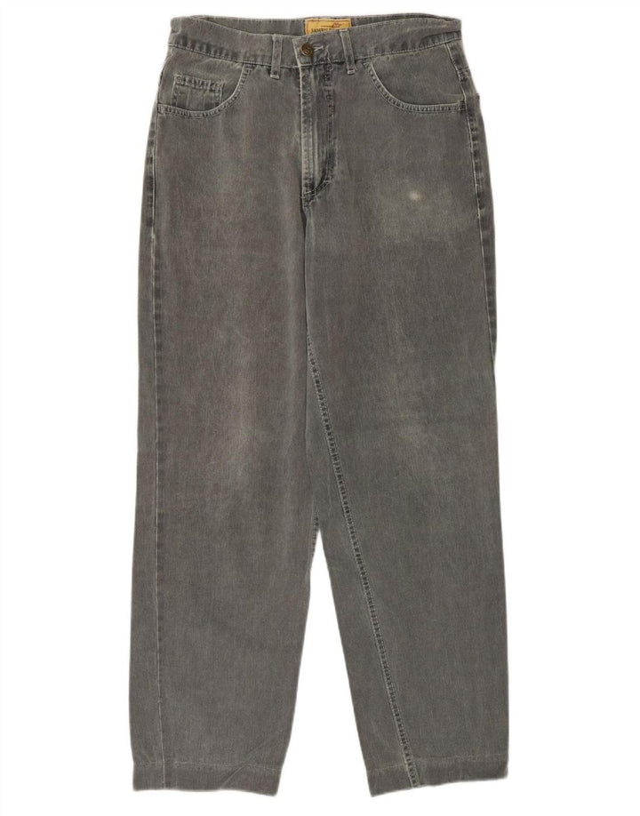 James Dillon Mens Tapered Jeans IT 46 Pequeno W30 L30 Algodão Cinza