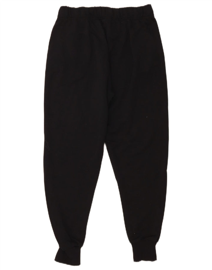 NIKE Womens Dri Fit Tracksuit Trousers Joggers UK 10 Small Black Polyester