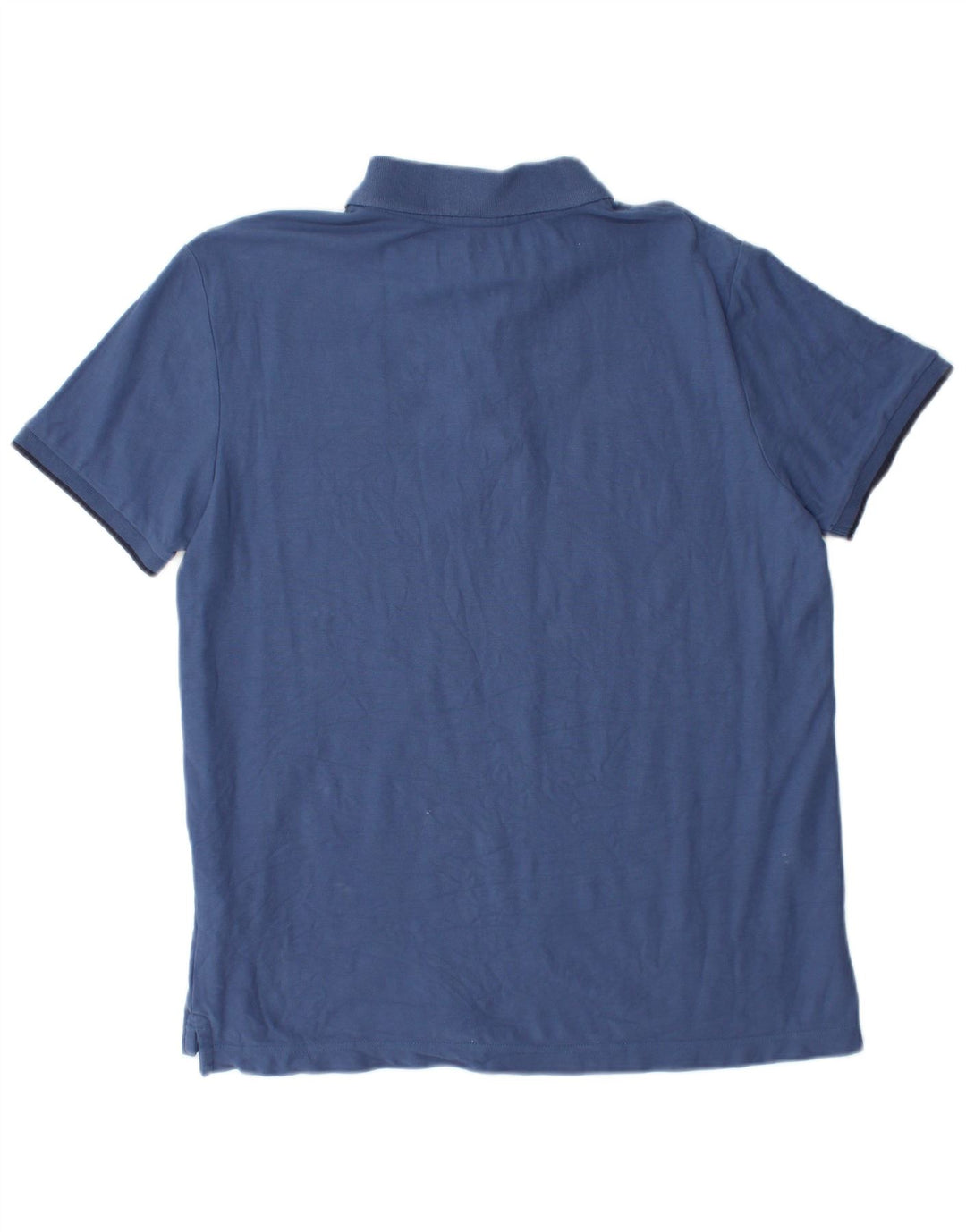 Camisa polo gráfica masculina LOTTO Life's grande algodão azul