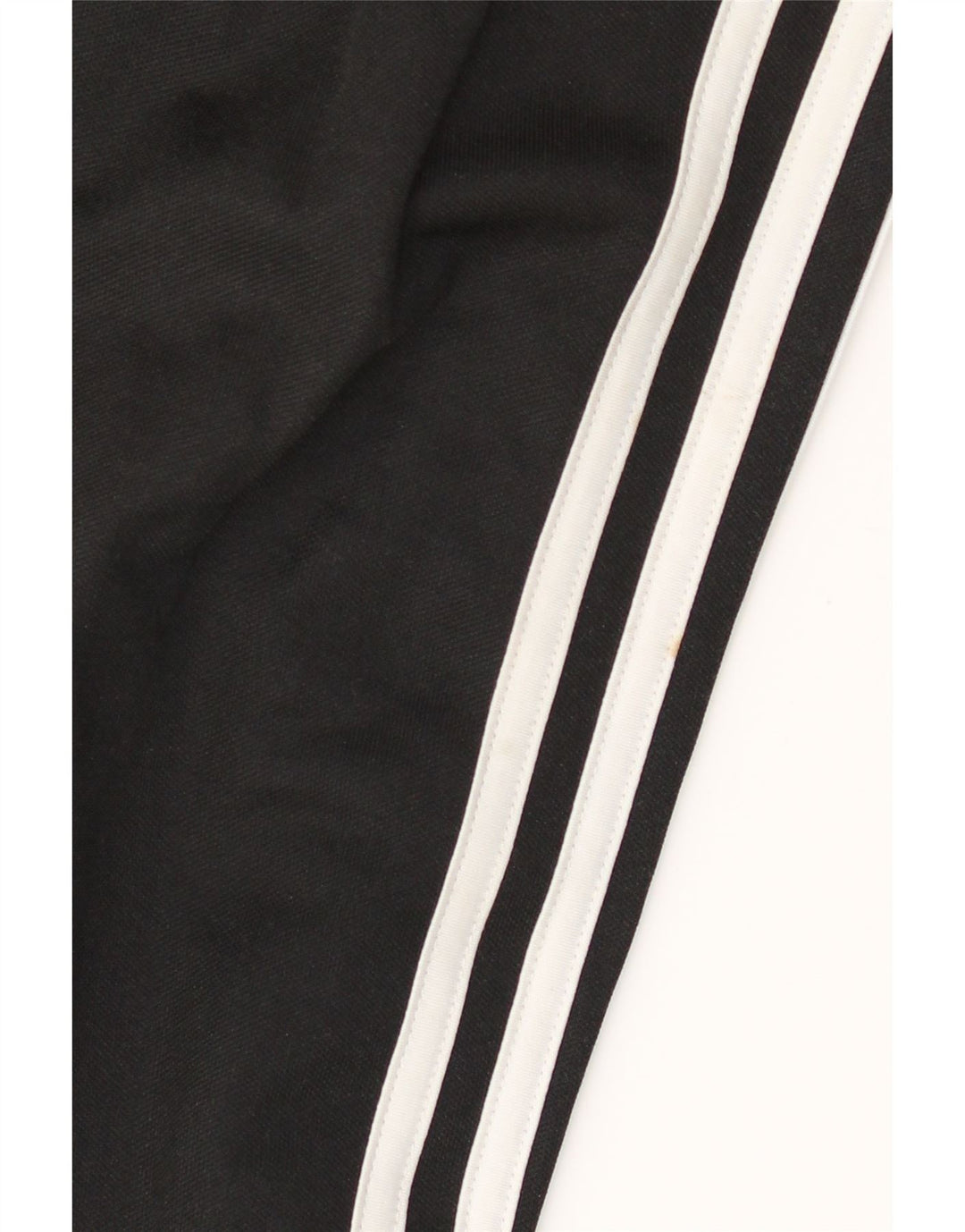 Calça de treino feminina ADIDAS UK 8/10 pequena preta poliéster