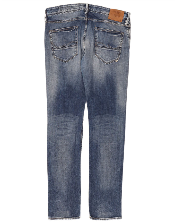 Jack & Jones Mens Jeans Slim W36 L33 Azul