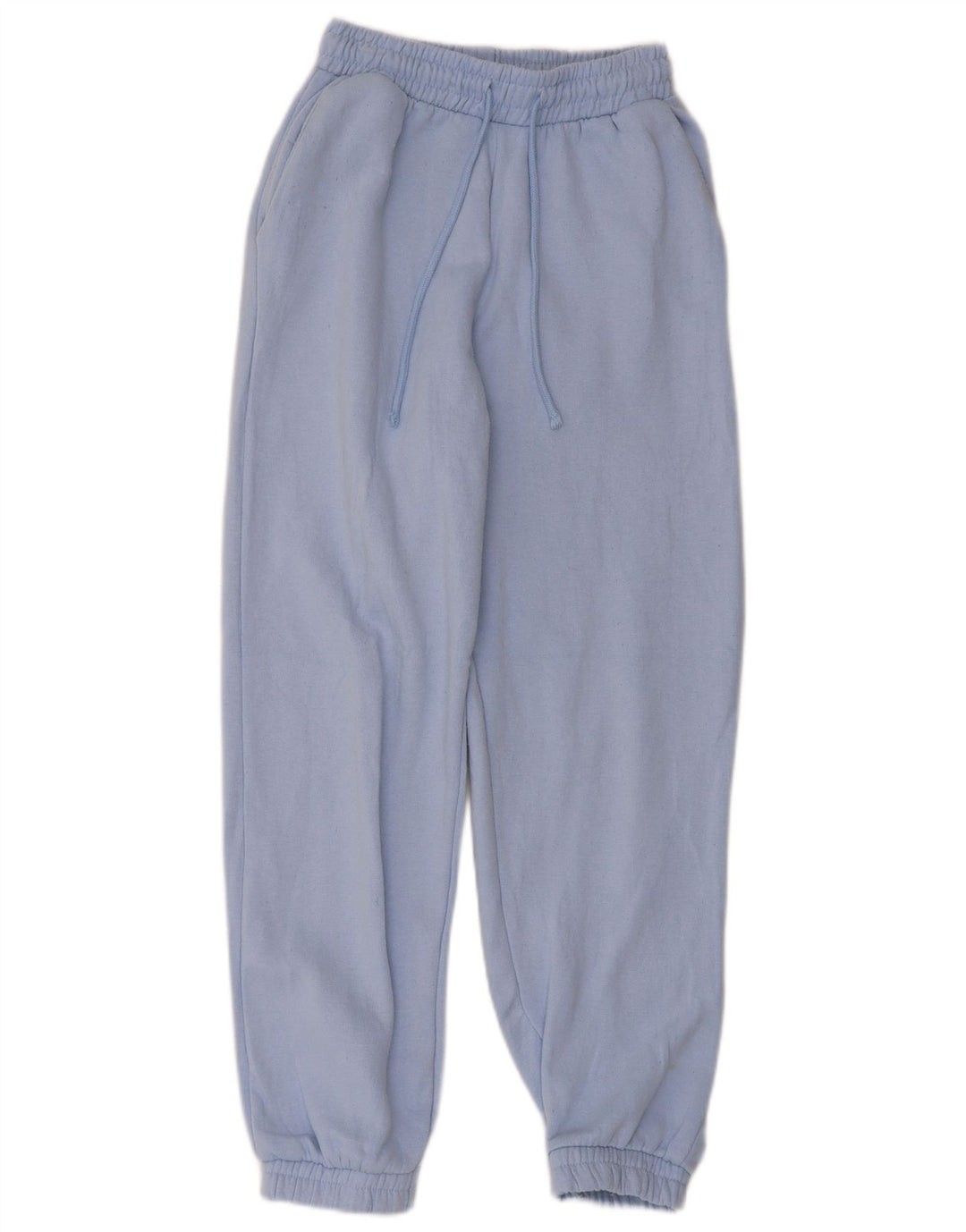 Calça de treino feminina Zara Joggers UK 8 pequeno azul poliéster