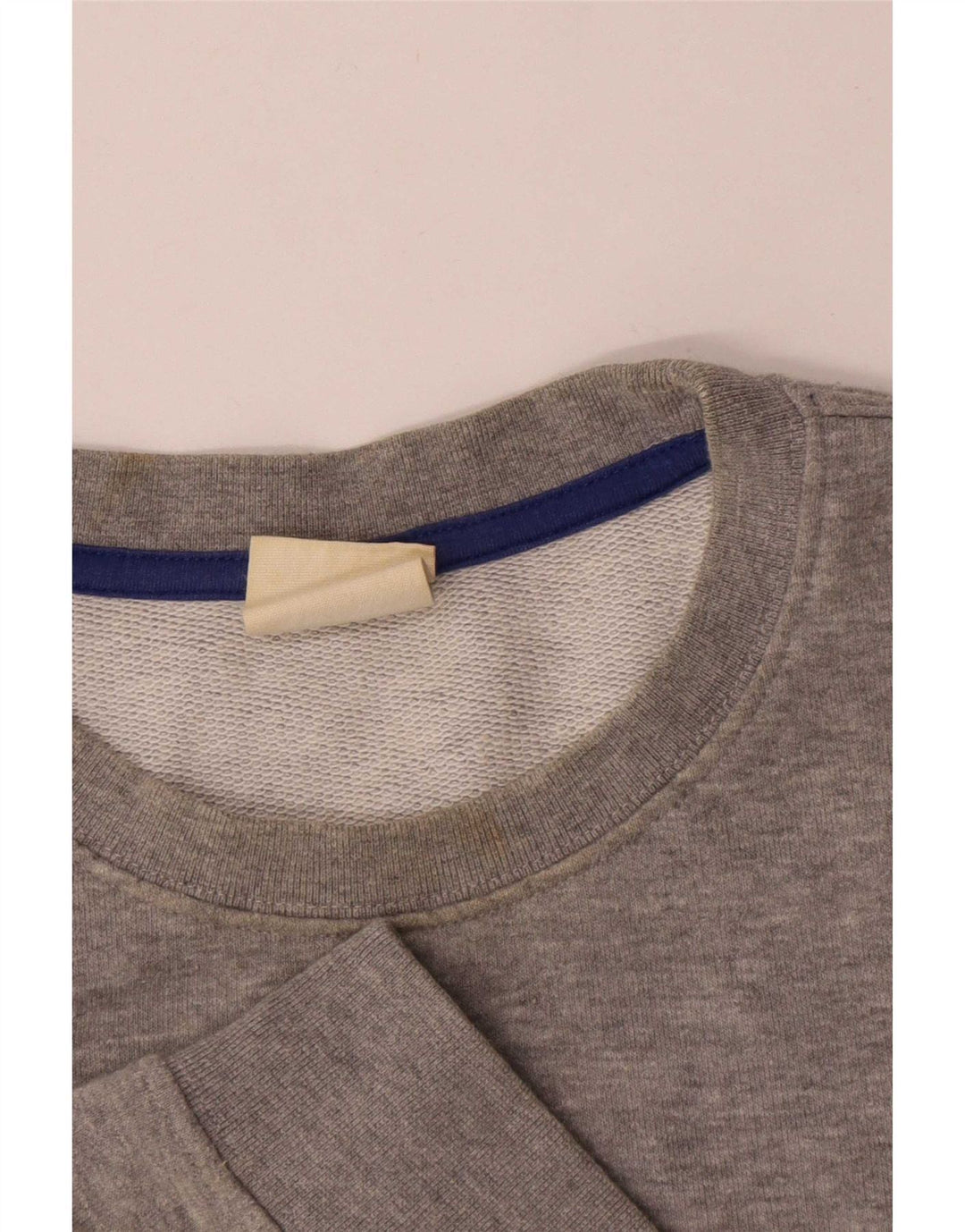 Champion moletom masculino jumper médio cinza algodão manchado