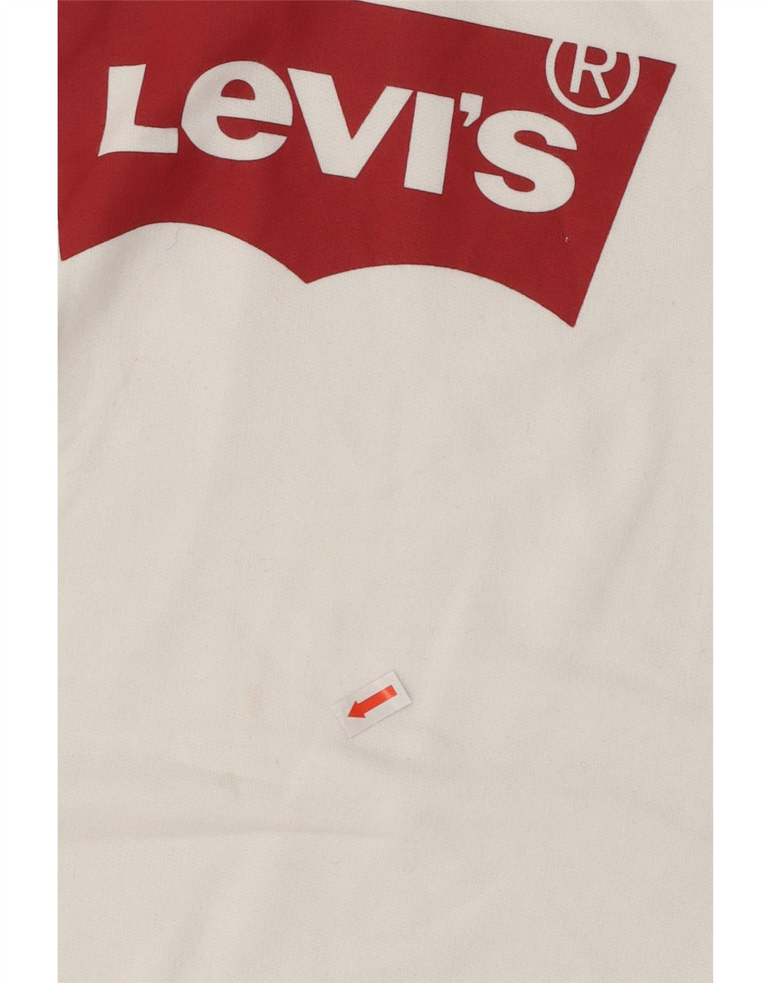 Moletom gráfico LEVI'S Boys 15-16 anos algodão branco