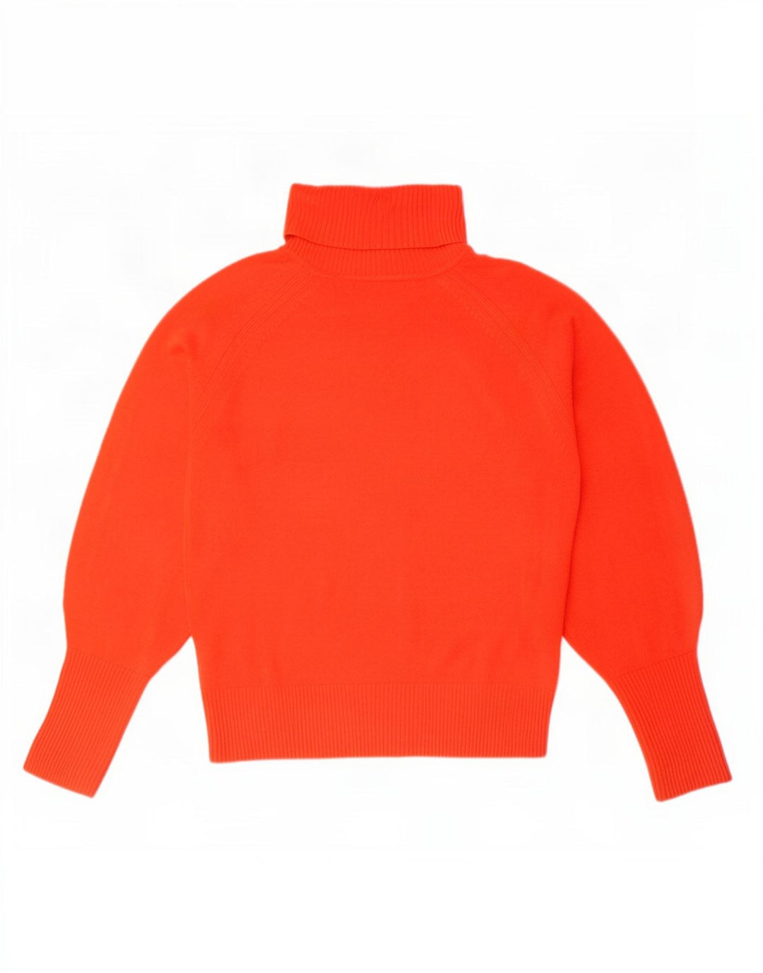 Suéter feminino Marks & Spencer com gola redonda e acrílico vermelho pequeno Reino Unido 10