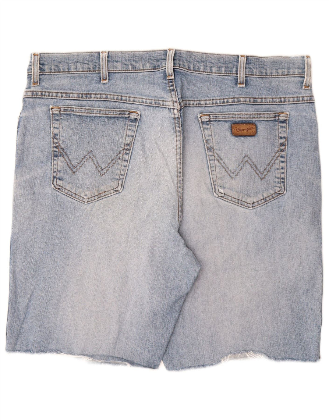 WRANGLER Masculino Texas Stretch Denim Shorts W40 XL Azul Algodão