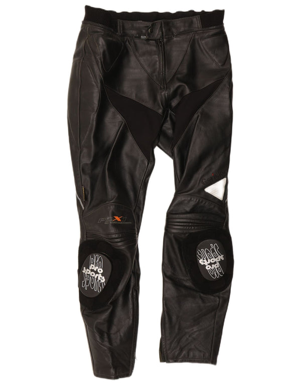 Calça masculina Hein Gericke Moto Racer UE 52 grande W32 L31 preta