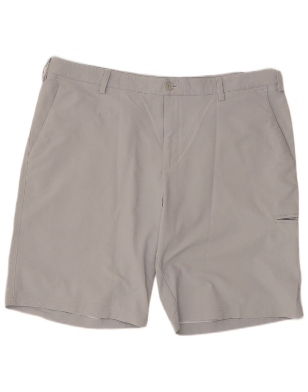 Adidas Mens Cargo Shorts W38 XL Cinza Poliamida