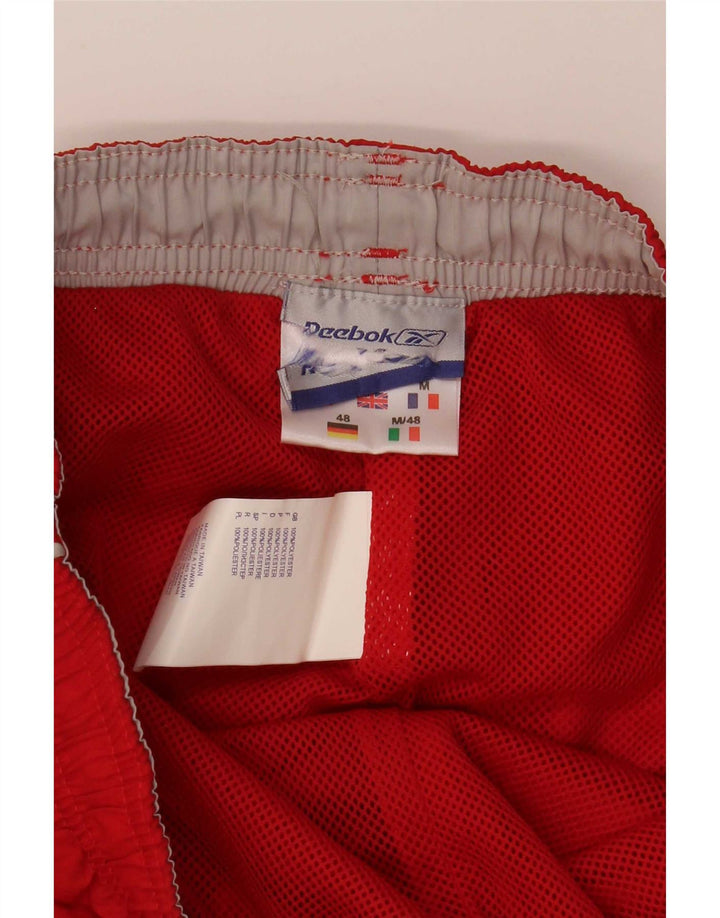 Calça Reebok Mens Capri Treino Pequeno Vermelho