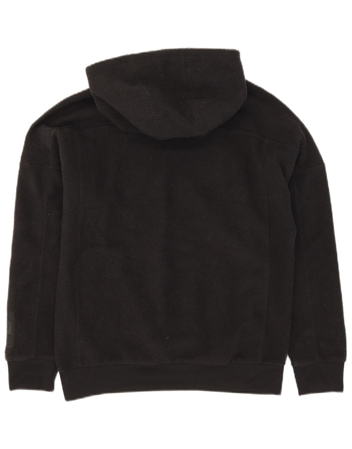 Jumper de lã com capuz Adidas meninos 12-13 anos preto poliéster