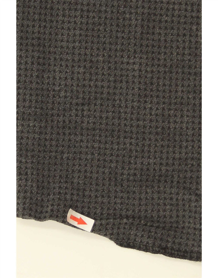 Calça casual feminina Marks & Spencer Reino Unido 12 médio W30 L28 cinza