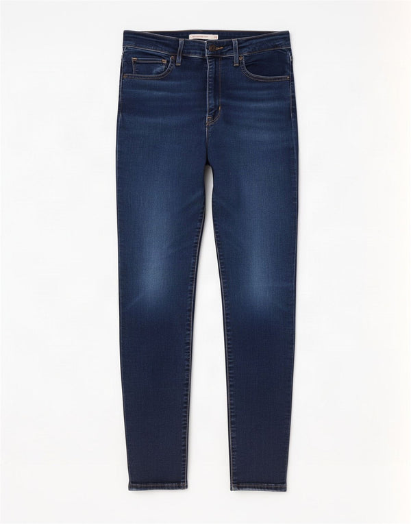 Calça jeans feminina Levi's 721 High Rise Skinny W29 L30 azul algodão