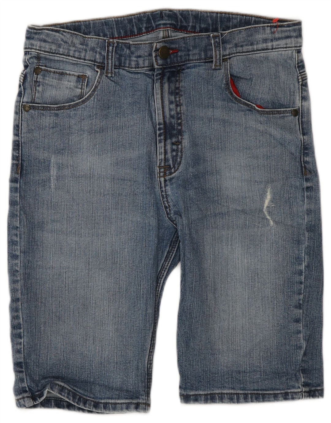 Shorts jeans feminino Wrangler W30 azul médio