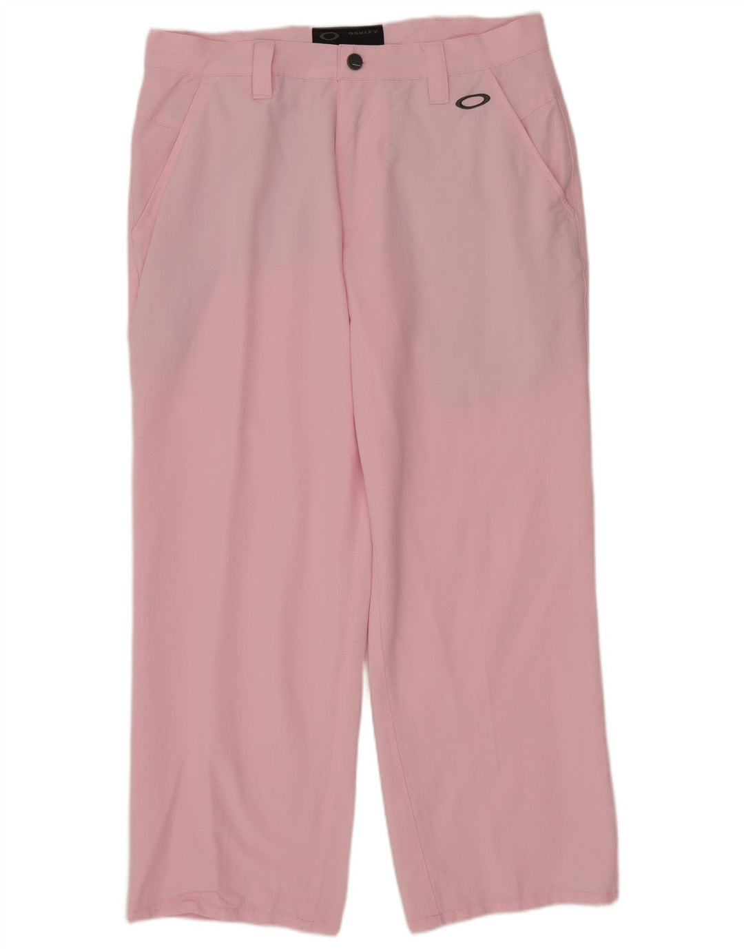 Calça Capri Chino Feminina Oakley W32 L26 Rosa Nylon