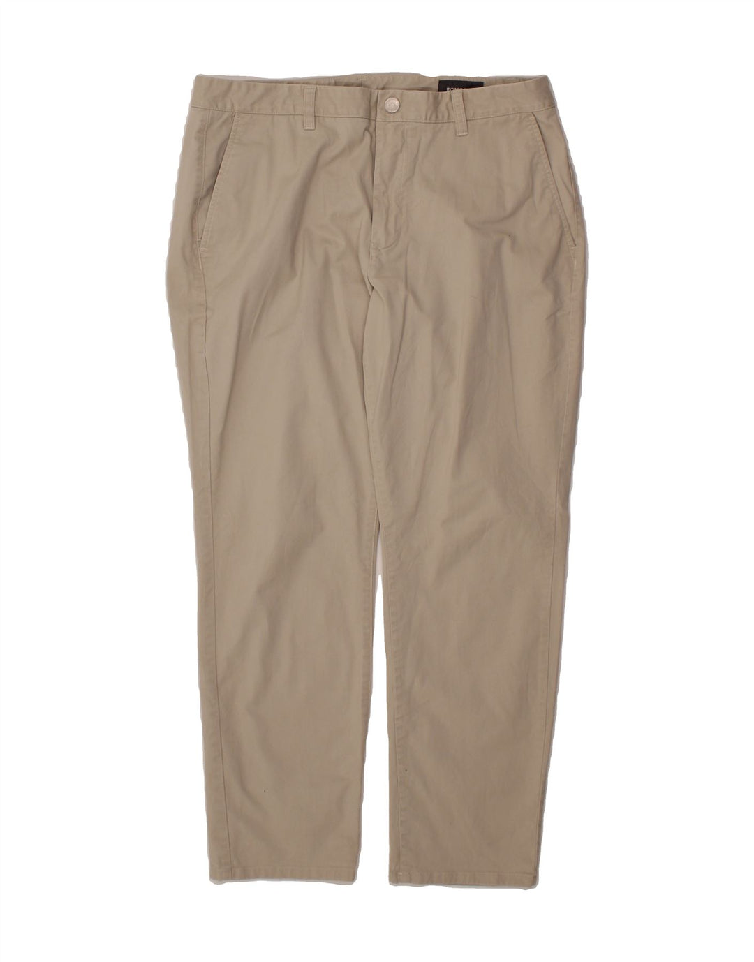 BONOBOS Mens Slim Chino Trousers W36 L30 Beige Cotton Vintage BONOBOS and Second-Hand BONOBOS from Messina Hembry 