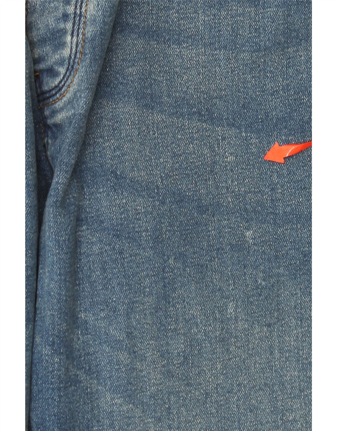 FRENCH CONNECTION Mens Jeans Slim W36 L29 Algodão Azul