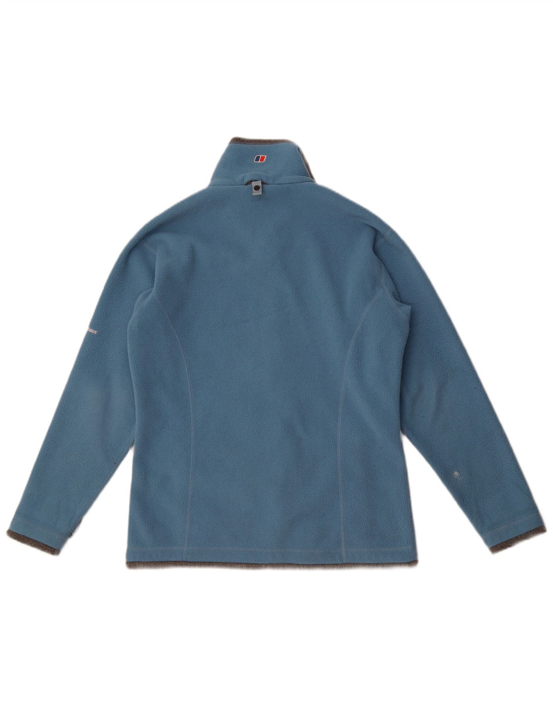 Jaqueta de lã grande feminina Berghaus UK 8 poliéster azul pequeno