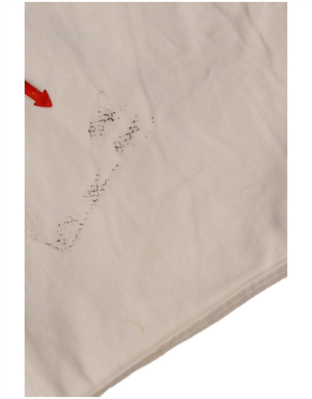 Vestido jeans feminino Zara com babados na frente Reino Unido 12 algodão branco médio