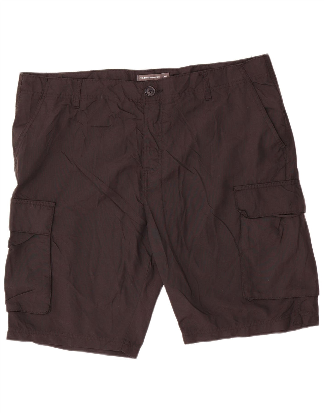 Shorts cargo masculino French Connection 2XL W42 poliamida preta