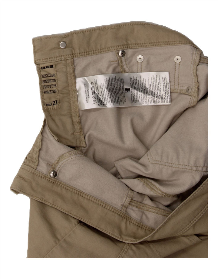 GAS Womens Jegging Capri Jeans W27 L17  Beige Cotton Vintage Gas and Second-Hand Gas from Messina Hembry 
