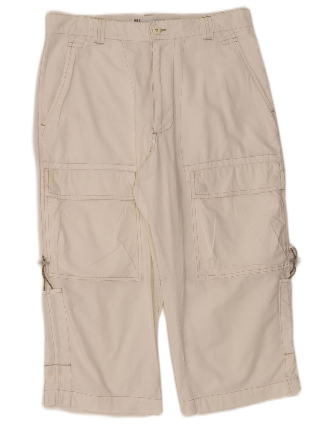 Bermuda cargo feminina Fordocks IT 44 médio W30 algodão branco