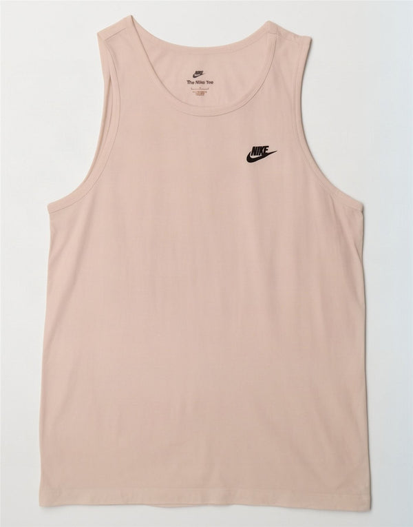 Colete Nike Masculino Top Grande Algodão Branco