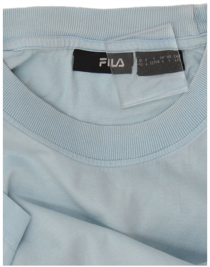 Fila Camiseta Masculina Top Grande Azul