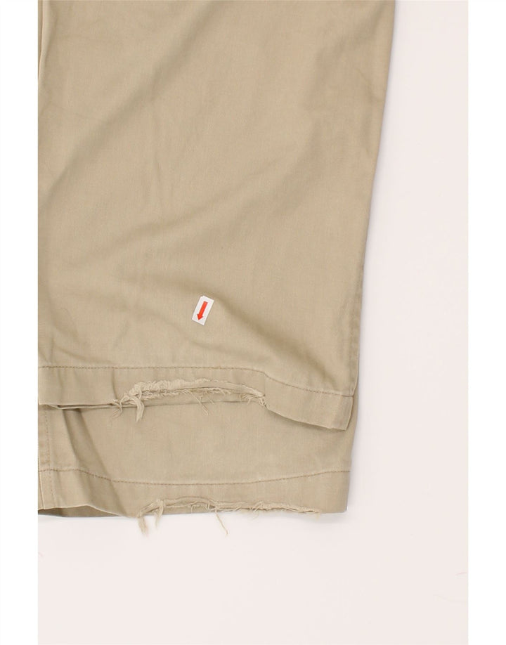 EDDIE BAUER Mens Relaxed Fit Straight Chino Trousers W42 L30 Beige Cotton Vintage Eddie Bauer and Second-Hand Eddie Bauer from Messina Hembry 