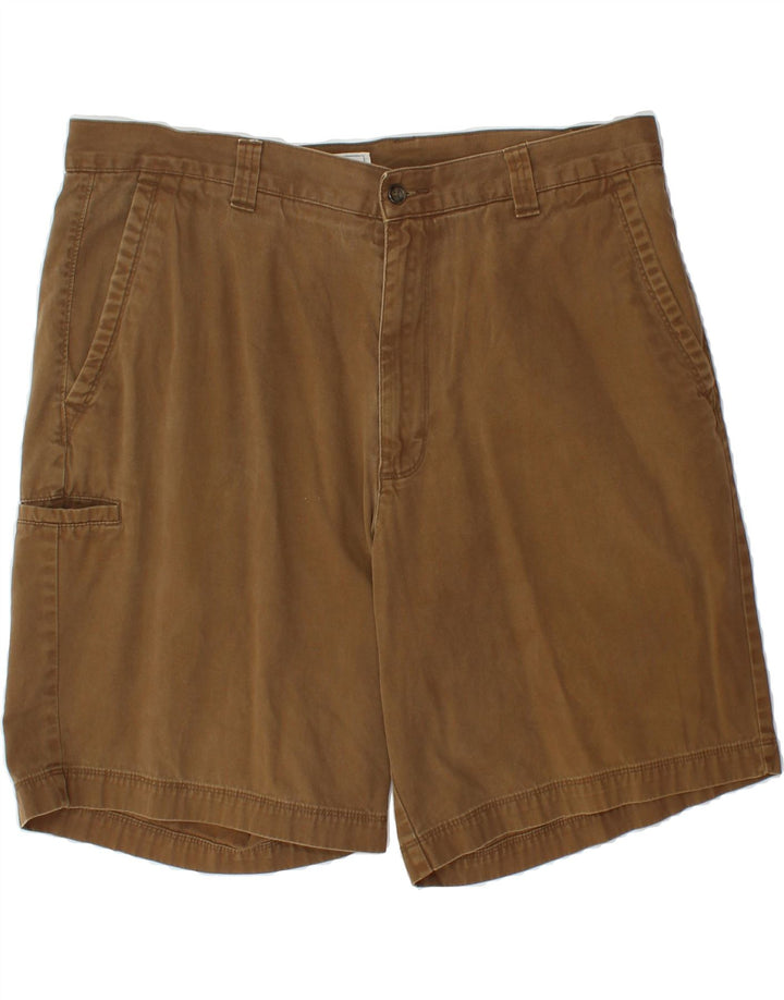 DOCKERS Mens Relaxed Fit Cargo Shorts W38 XL Brown Cotton Vintage Dockers and Second-Hand Dockers from Messina Hembry 
