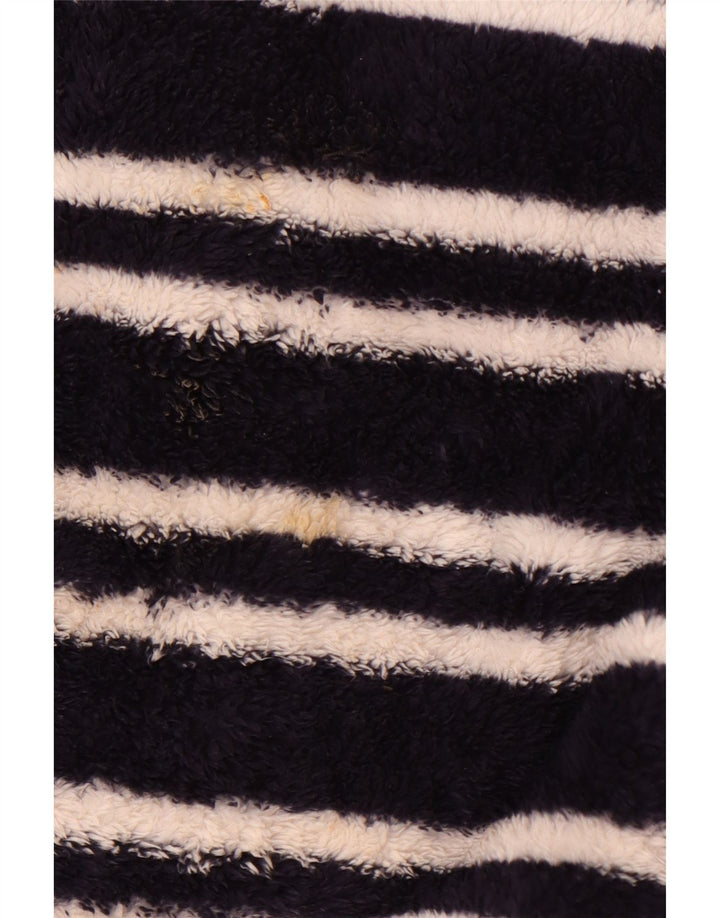 MOUNTAIN WAREHOUSE Suéter de lã feminino Reino Unido 14 grande listrado azul marinho