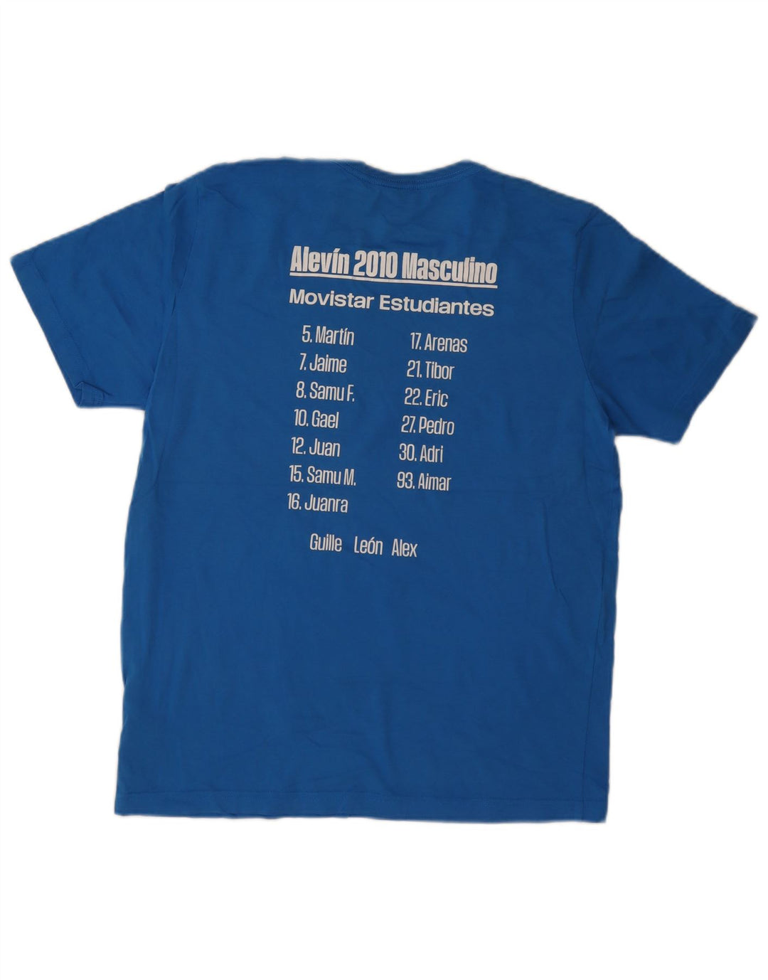 Puma Mens Graphic T-Shirt Top Grande Algodão Azul