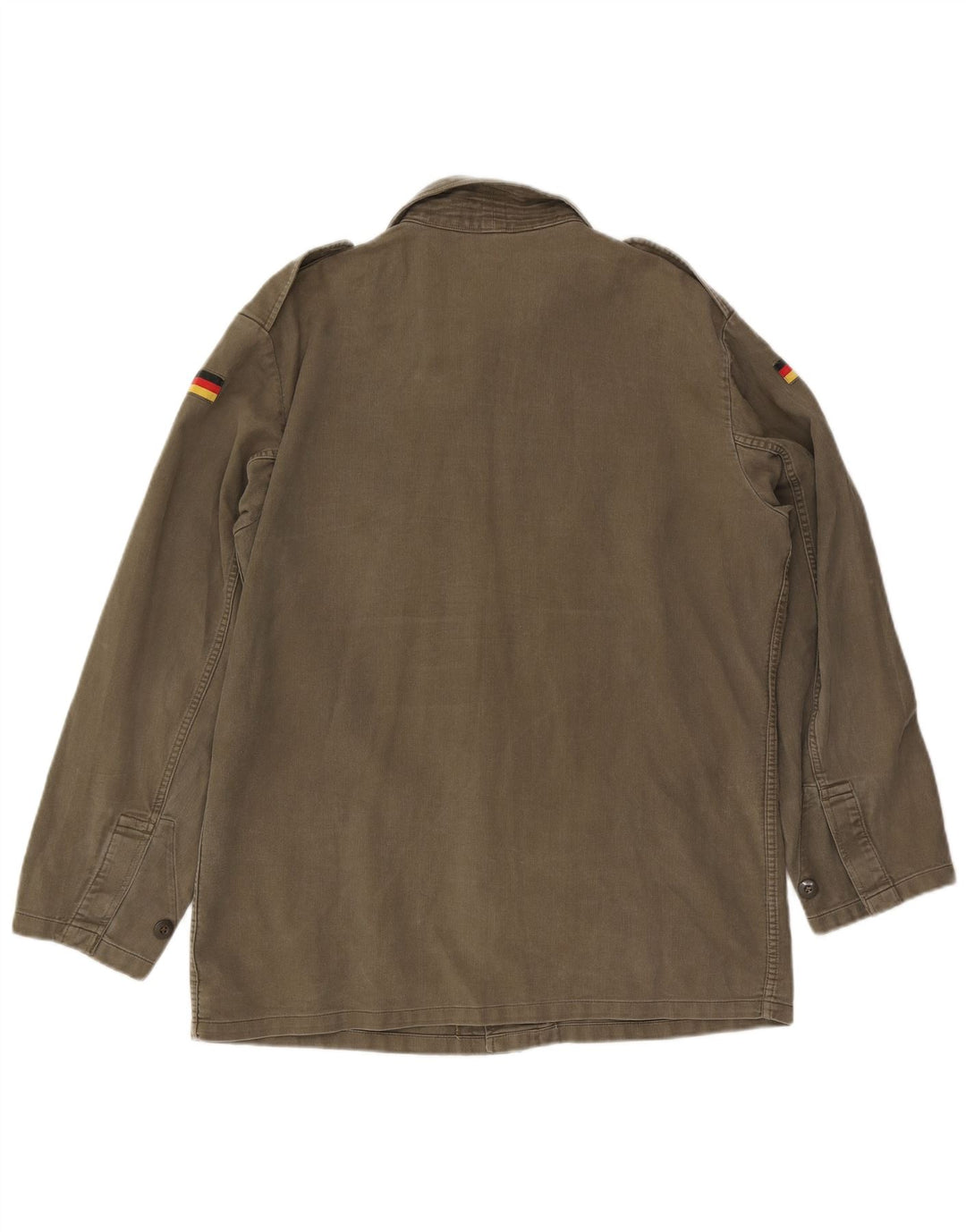 Jaqueta militar masculina vintage UK 40 grande exército verde
