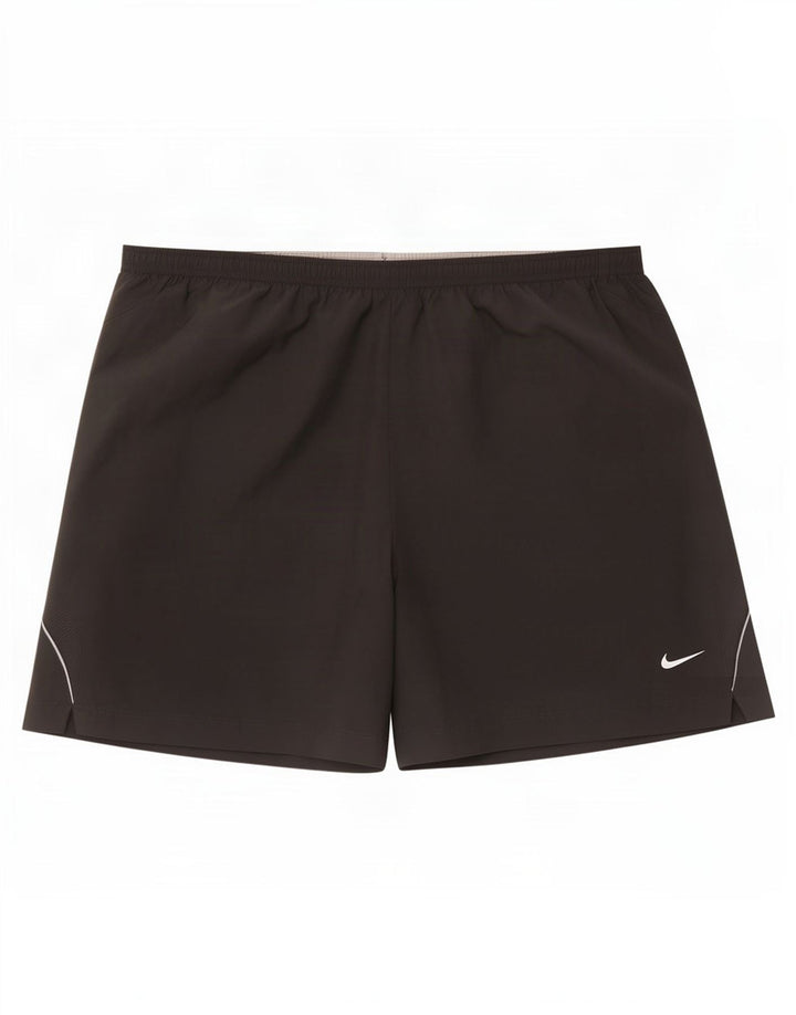 Shorts esportivos masculinos Nike Dri Fit cinza médio