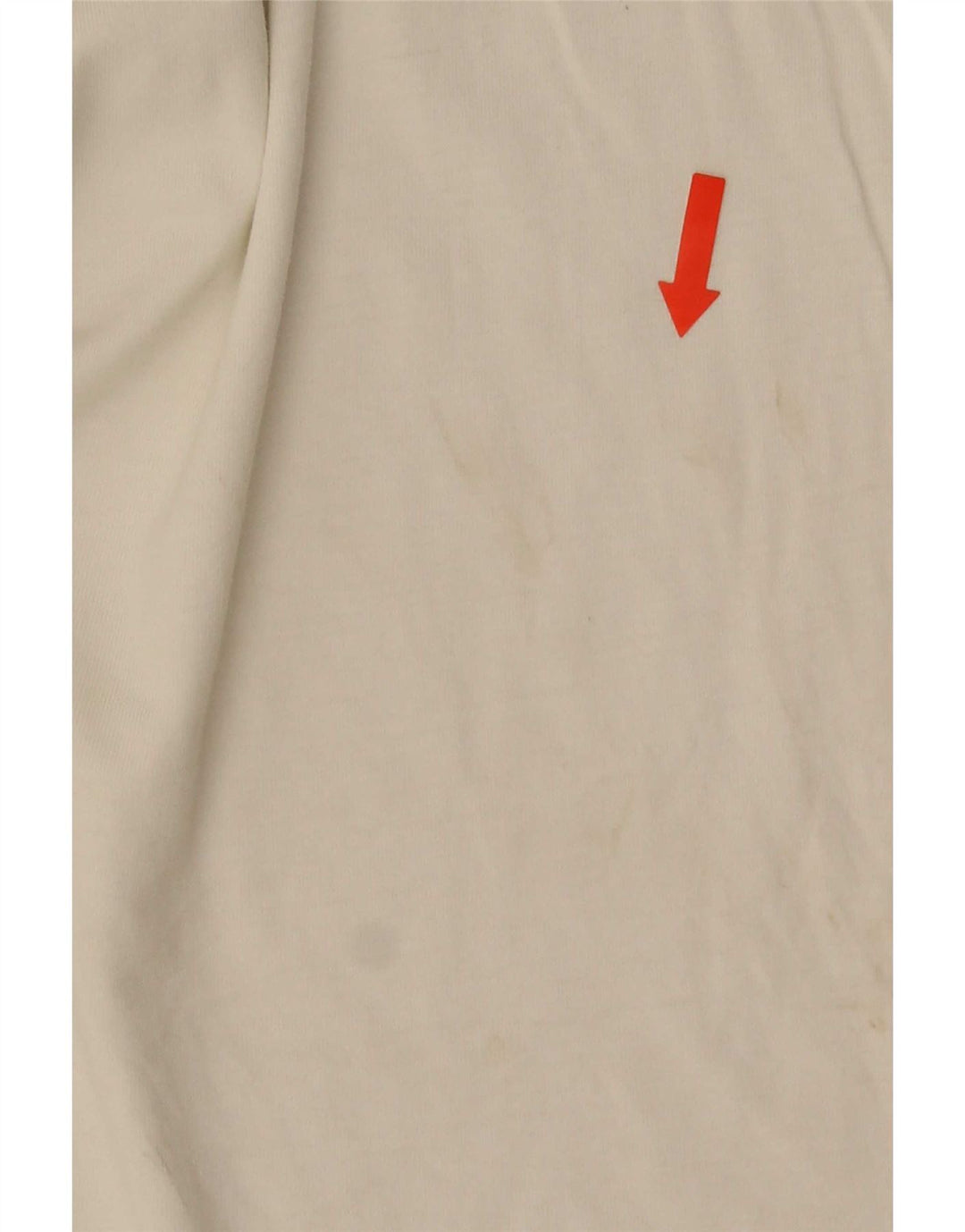 Puma Mens Graphic T-Shirt Top Pequeno Algodão Branco