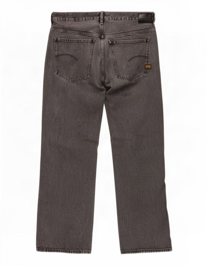 Jeans soltos masculinos G-Star W32 L32 algodão cinza