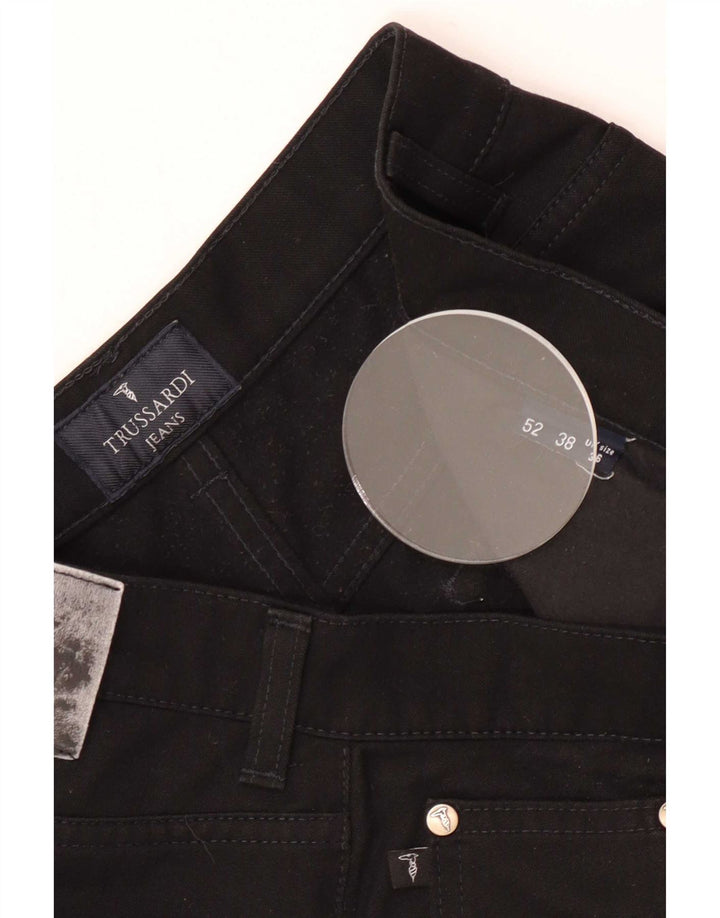 Jeans retos masculinos Trussardi W36 L29 preto