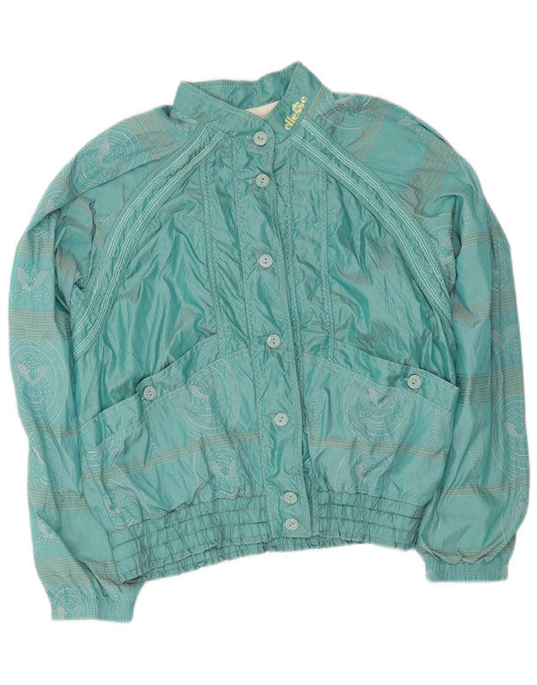 Jaqueta feminina Ellesse IT 44 algodão paisley verde médio