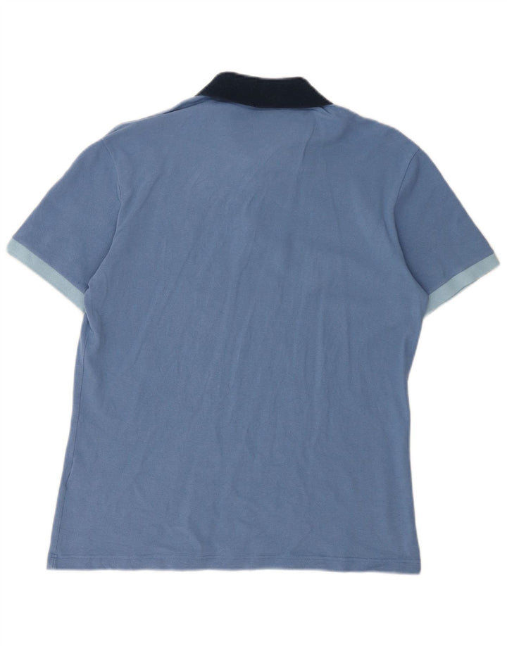 Camisa pólo masculina FRED PERRY 2XL algodão azul