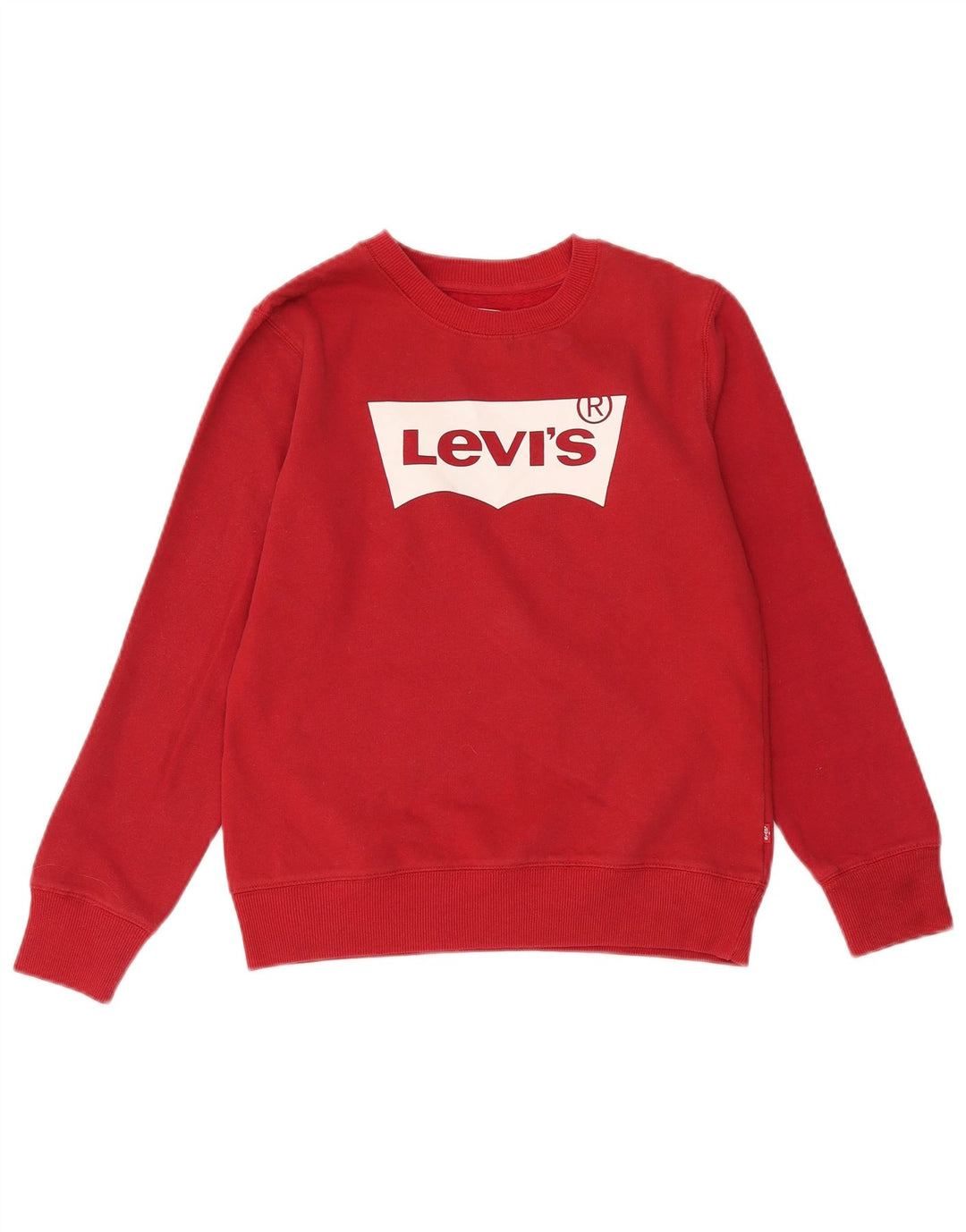 Moletom gráfico feminino LEVI'S 13-14 anos algodão vermelho