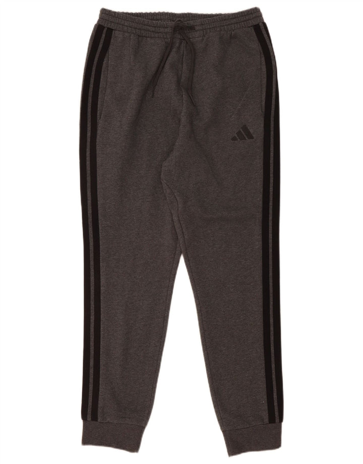 Calça Adidas Masculina Treino Joggers Cinza Médio