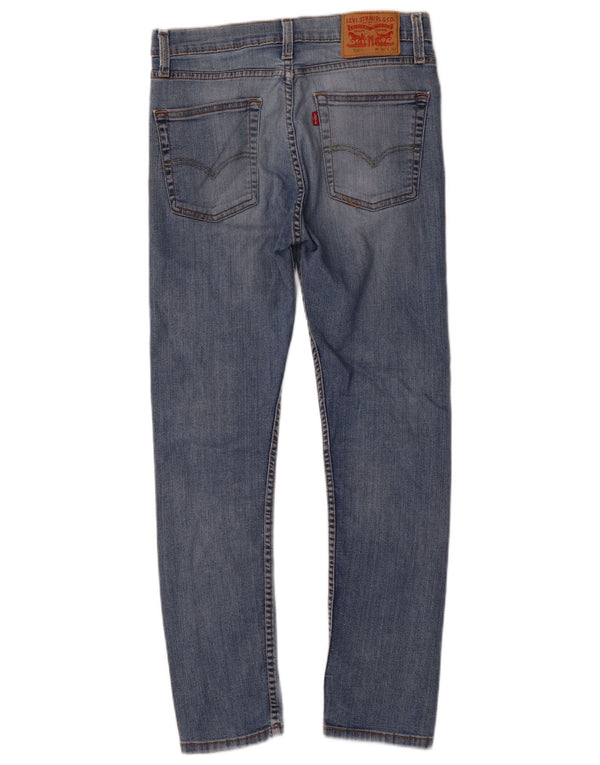 Levi's Masculino 510 Skinny Jeans W30 L30 Azul Algodão
