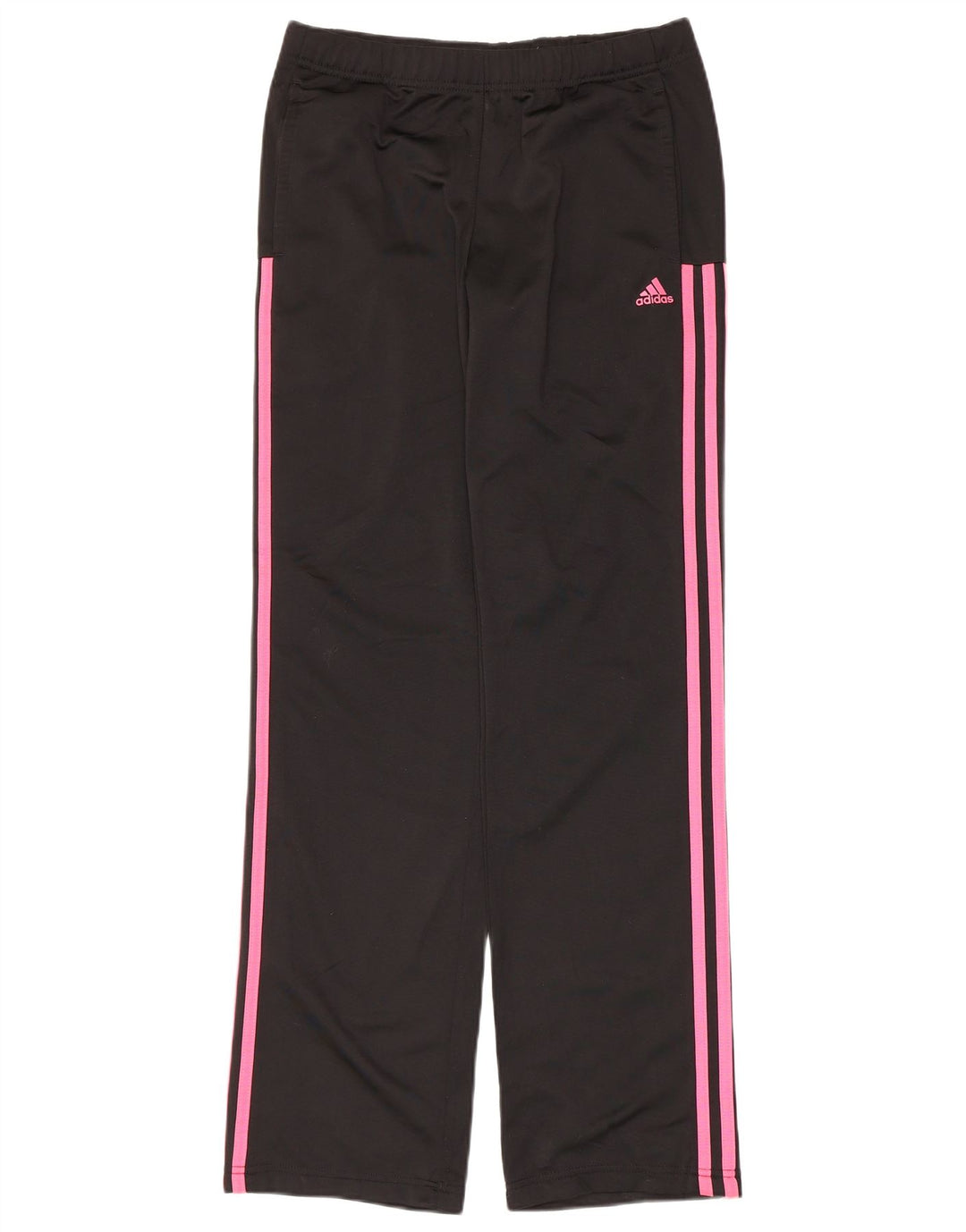 Calças de treino Adidas meninas 14-15 anos preto poliéster