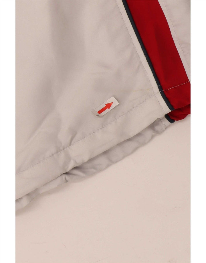 Asics Mens Graphic Tracksuit Top Jaqueta XL Branco Colourblock Poliéster