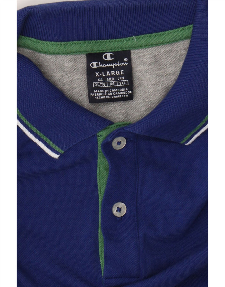 Camisa polo masculina CHAMPION XL azul