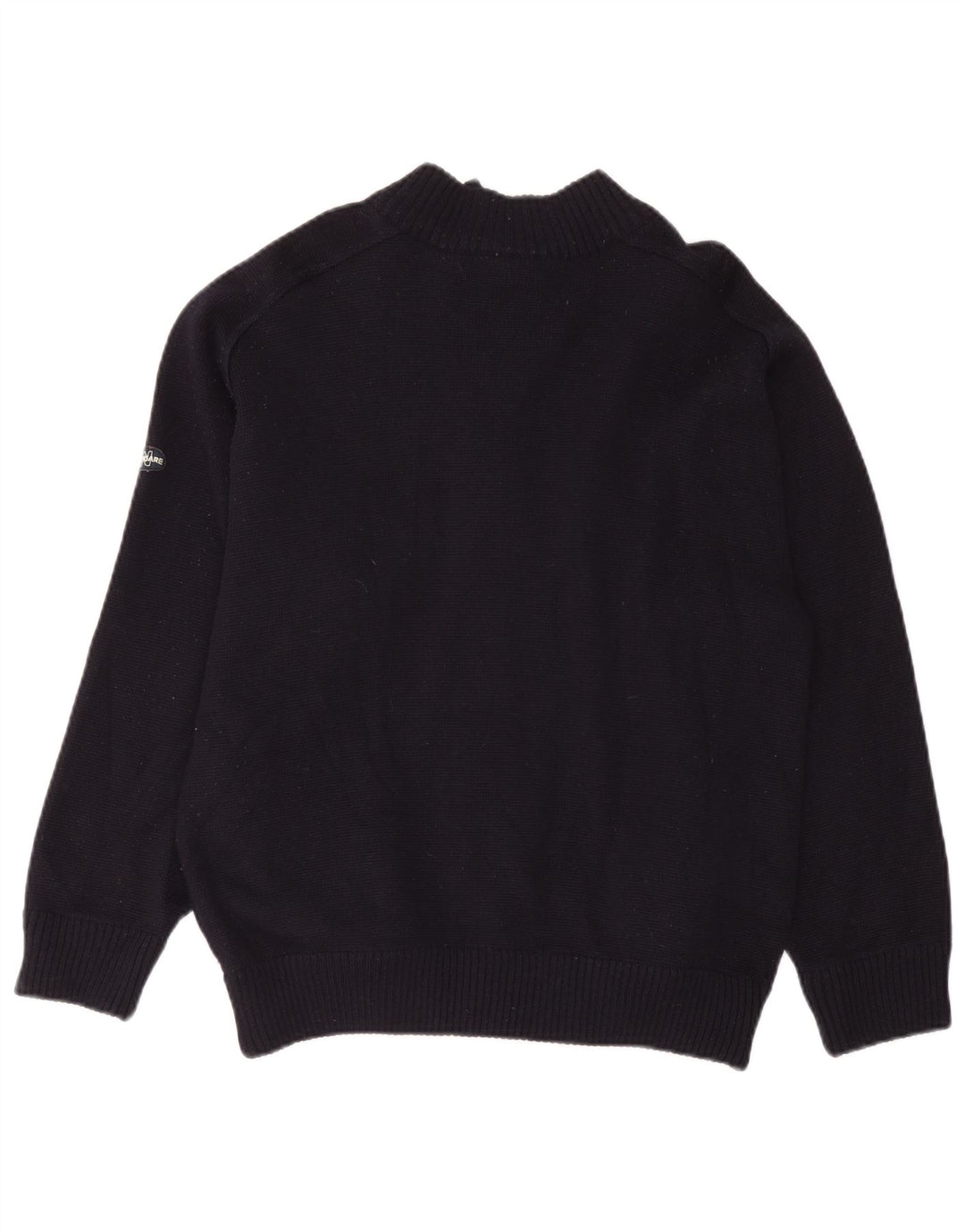 Suéter cardigã masculino NAVIGARE azul marinho médio