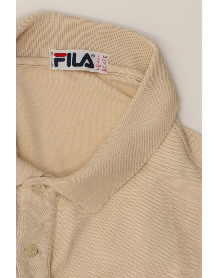 Camisa Polo Masculina Fila IT 54 XL Bege