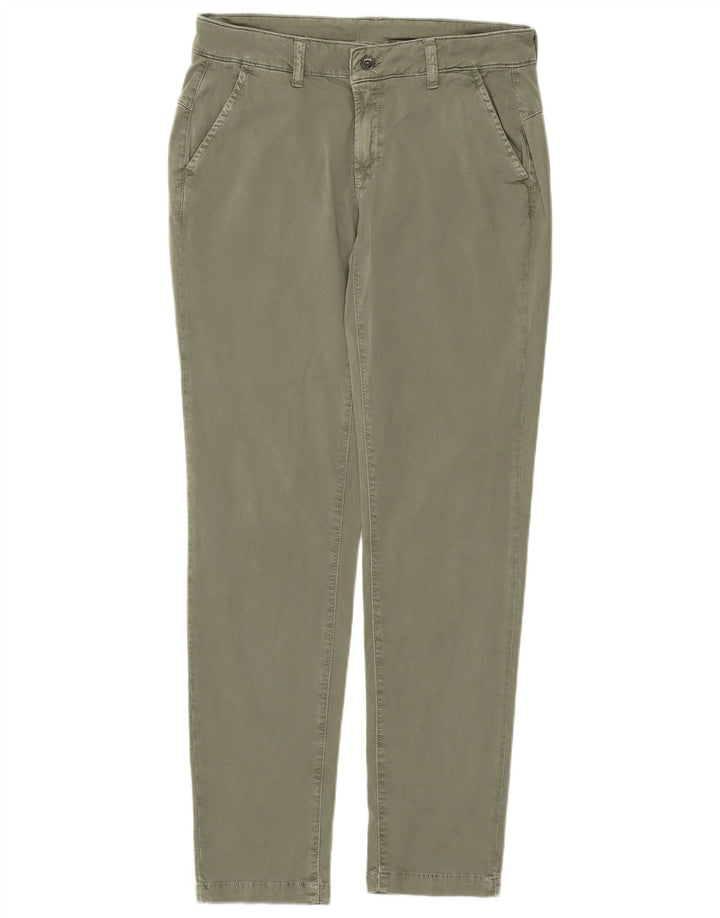 Calça Chino Feminina Slim Kappa IT 44 Médio W30 L29 Verde